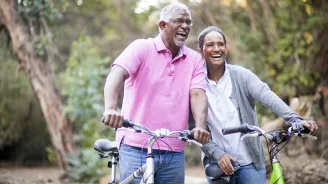 Couple Achieving Their Goals
