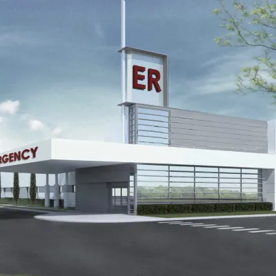 A digital rendering of Port Orange ER