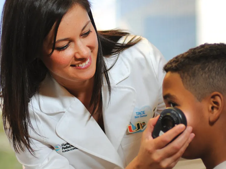 Doctor and Child Patient