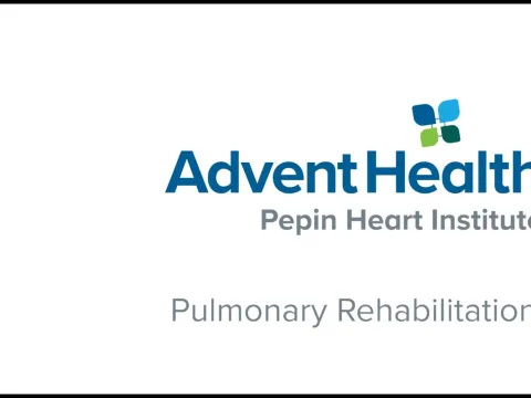 Pulmonary Rehabilitation at AdventHealth Pepin Heart Institute
