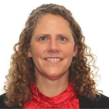 Headshot of Ashley Huber.