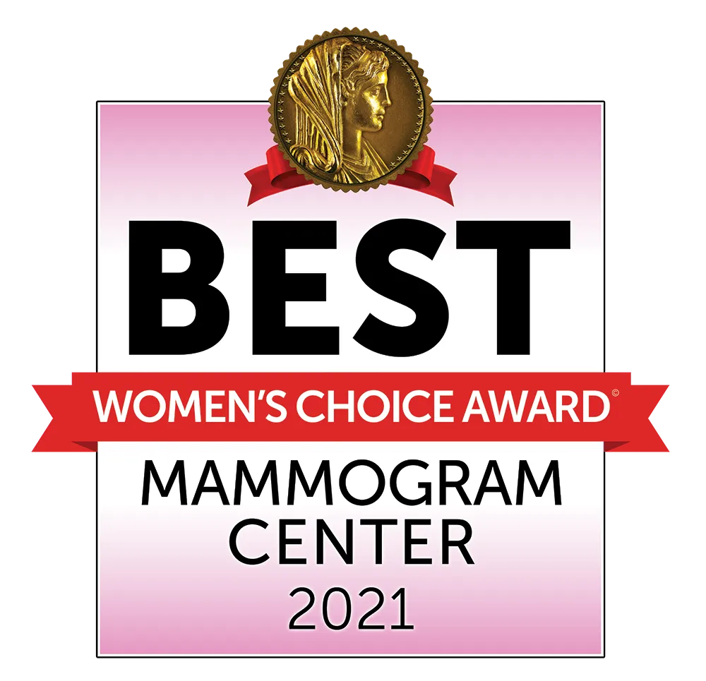  Women’s Choice Award Best Mammogram Imaging Center